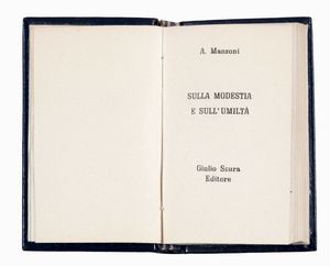 Collezioncina del Gelso.  - Asta 	Libri, autografi e manoscritti - Associazione Nazionale - Case d'Asta italiane