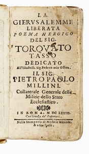 Torquato Tasso - La Gierusalemme liberata. Poema heroico...