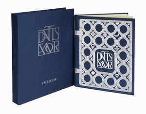 DANTE ALIGHIERI : La Vita Nuova.  - Asta 	Libri, autografi e manoscritti - Associazione Nazionale - Case d'Asta italiane