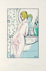 ROBERT TIENNE BONFILS : Au moins soyez discret! Dessins de Robert Bonfils.  - Asta 	Libri, autografi e manoscritti - Associazione Nazionale - Case d'Asta italiane