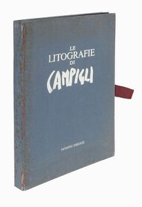 Massimo Campigli : Le litografie di Campigli.  - Asta 	Libri, autografi e manoscritti - Associazione Nazionale - Case d'Asta italiane