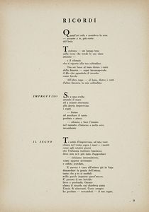 VINCENZO GUARNACCIA : Ottave siciliane. Con disegni di Giuseppe Migneco.  - Asta 	Libri, autografi e manoscritti - Associazione Nazionale - Case d'Asta italiane