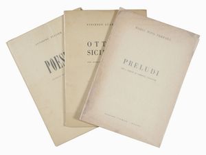 VINCENZO GUARNACCIA : Ottave siciliane. Con disegni di Giuseppe Migneco.  - Asta 	Libri, autografi e manoscritti - Associazione Nazionale - Case d'Asta italiane