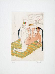 TONINO GUERRA : Kamasutra a Pennabilli. Con scritti poetici e dodici incisioni.  - Asta 	Libri, autografi e manoscritti - Associazione Nazionale - Case d'Asta italiane