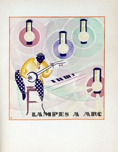 PAUL MORAND - Pomes [...] Illustr de seize aquarelles de Georges Gaudion.