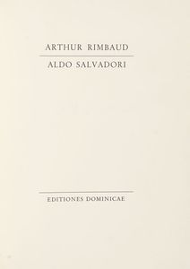 ARTHUR RIMBAUD : Soleil & Chair.  - Asta 	Libri, autografi e manoscritti - Associazione Nazionale - Case d'Asta italiane