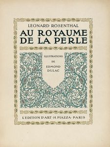 LEONARD ROSENTHAL - Au Royaume de la Perle.