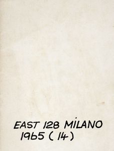ETTORE SOTTSASS : [Sbaang]. [East 128 (n. 14)].  - Asta 	Libri, autografi e manoscritti - Associazione Nazionale - Case d'Asta italiane