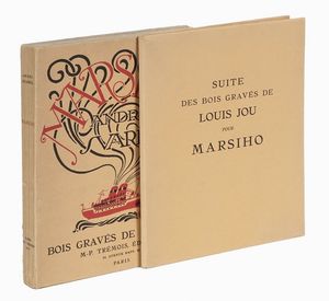 ANDR� SUAR�S : Marsiho. Bois grav�s de Louis Jou.  - Asta 	Libri, autografi e manoscritti - Associazione Nazionale - Case d'Asta italiane