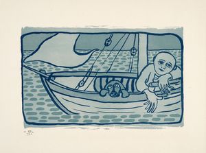 Giuseppe Viviani : 2-3-4 due prose, tre litografie, quattro poesie. Prefazione di Cesare Zavattini.  - Asta 	Libri, autografi e manoscritti - Associazione Nazionale - Case d'Asta italiane