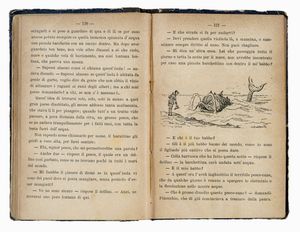 CARLO COLLODI : Le avventure di Pinocchio. Storia di un burattino. Illustrata da E. Mazzanti.  - Asta 	Libri, autografi e manoscritti - Associazione Nazionale - Case d'Asta italiane