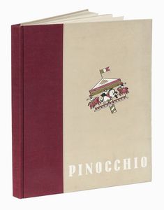 CARLO COLLODI : Le Avventure di Pinocchio.  - Asta 	Libri, autografi e manoscritti - Associazione Nazionale - Case d'Asta italiane