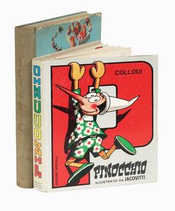 Lotto di 2 edizioni di Pinocchio.  - Asta 	Libri, autografi e manoscritti - Associazione Nazionale - Case d'Asta italiane
