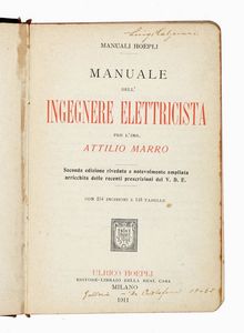 ATTILIO MARRO - Manuale dell'ingegnere elettricista.