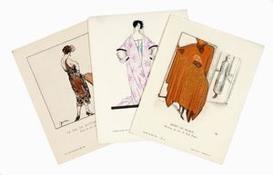 Gazette du Bon Ton. Art  - Modes & Frivolits. N 10, 1920.  - Asta 	Libri, autografi e manoscritti - Associazione Nazionale - Case d'Asta italiane