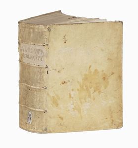 ANDREA ALCIATI : Emblemata cum commentariis Claudii Minois I.C. Francisci Sanctii Brocensis, & notis Laurentii Pignorii...  - Asta 	Libri, autografi e manoscritti - Associazione Nazionale - Case d'Asta italiane