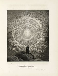DANTE ALIGHIERI : La Divina Commedia [...] illustrata da Gustavo Dor e dichiarata con note tratte dai migliori commenti per cura di Eugenio Camerini.  - Asta 	Libri, autografi e manoscritti - Associazione Nazionale - Case d'Asta italiane