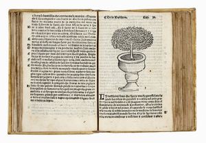 ARNALDO DE VILANOVA : Herbolario volgare, nel quale se dimostra a conoscer le herbe...  - Asta 	Libri, autografi e manoscritti - Associazione Nazionale - Case d'Asta italiane