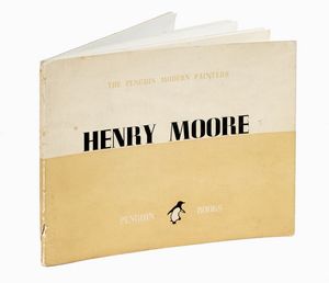 Henry Moore : Dedica autografa su catalogo.  - Asta 	Libri, autografi e manoscritti - Associazione Nazionale - Case d'Asta italiane