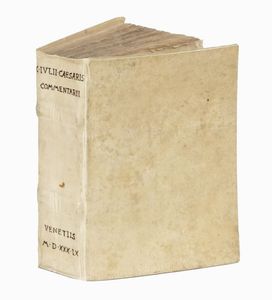 GAIUS JULIUS CAESAR : Commentarii, Scholijs, & Annotatonibus D. Henrici Glareani illustrati...  - Asta 	Libri, autografi e manoscritti - Associazione Nazionale - Case d'Asta italiane