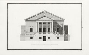 OTTONE CALDERARI : Disegni e scritti d?architettura [...] Volume primo (-secondo).  - Asta 	Libri, autografi e manoscritti - Associazione Nazionale - Case d'Asta italiane