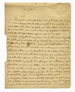 SILVIO PELLICO - Al Sole. Poesia autografa firmata applicata su libro Mes Prisons Mmoires de Silvio Pellico. Bruxelles, Socit des Beaux-Arts 1839.