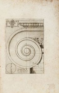JUAN CARAMUEL Y LOBKOWITZ : [Architectura civil recta, y obliqua].  - Asta 	Libri, autografi e manoscritti - Associazione Nazionale - Case d'Asta italiane