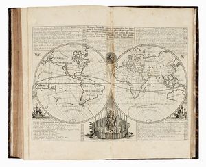 ZACHARIAS CHATELIN GUEUDEVILLE : Atlas historique, ou nouvelle introduction a l'histoire,  la chronologie &  la gographie ancienne & moderne... Tome premiere (-seconde, seconde Partie).  - Asta 	Libri, autografi e manoscritti - Associazione Nazionale - Case d'Asta italiane