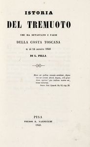 FERDINANDO GRASSINI : Biografia dei pisani illustri.  - Asta 	Libri, autografi e manoscritti - Associazione Nazionale - Case d'Asta italiane