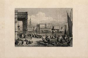 GIUSEPPE LA FARINA : La Svizzera storica ed artistica [...] Volume primo (-secondo).  - Asta 	Libri, autografi e manoscritti - Associazione Nazionale - Case d'Asta italiane