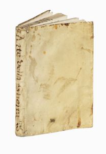 Niccol Machiavelli : Libro dell'arte della guerra.  - Asta 	Libri, autografi e manoscritti - Associazione Nazionale - Case d'Asta italiane