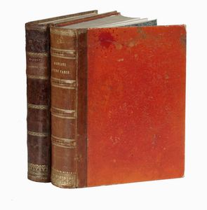 ALESSANDRO MANZONI : I promessi sposi. Storia milanese del secolo XVII [...]. Storia della colonna infame inedita.  - Asta 	Libri, autografi e manoscritti - Associazione Nazionale - Case d'Asta italiane