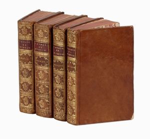 MAXIMILIEN MISSON : Voyage d'Italie par Maximilien Misson. Tome premier [-quatrieme].  - Asta 	Libri, autografi e manoscritti - Associazione Nazionale - Case d'Asta italiane