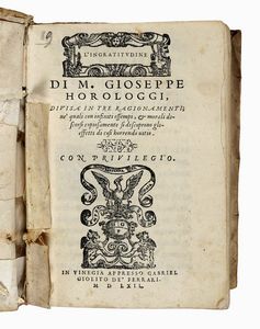 GIUSEPPE OROLOGI - L'ingratitudine.