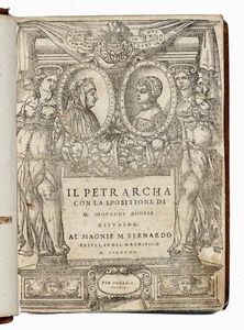 Francesco Petrarca - Il Petrarcha con la spositione di M. Giovanni Andrea Gesualdo.