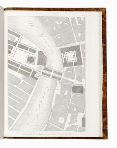 GIOVANNI RONDELET : Trattato teorico e pratico dell'arte di edificare [...] Prima traduzione italiana sulla sesta edizione originale con note e aggiunte importantissime [...]. Tomo I (-V).  - Asta 	Libri, autografi e manoscritti - Associazione Nazionale - Case d'Asta italiane