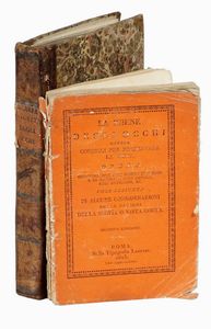 ANTONIO SCARPA : Saggio di osservazioni e d'esperienze sulle principali malattie degli occhi. Prima edizione.  - Asta 	Libri, autografi e manoscritti - Associazione Nazionale - Case d'Asta italiane