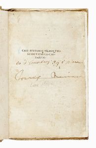 TRANQUILLUS GAIUS SUETONIUS - De vita XII Caesarum.
