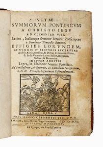 DOMENICO TEMPESTA - Vitae summorum pontificum a Christo Iesu ad Clementem VIII.
