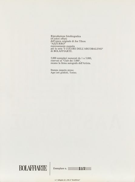 AUTORI VARI : Senza titolo  - Asta Grafiche e Multipli del XX secolo - Associazione Nazionale - Case d'Asta italiane