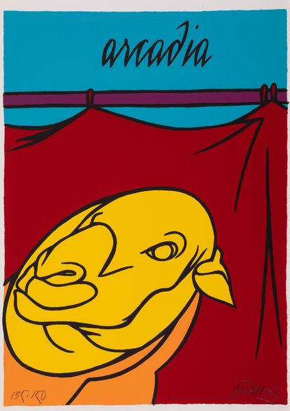 Valerio Adami : Arcadia  - Asta Grafiche e Multipli del XX secolo - Associazione Nazionale - Case d'Asta italiane