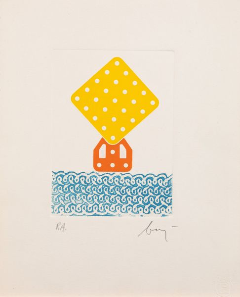 ENRICO BAJ : Senza titolo  - Asta Grafiche e Multipli del XX secolo - Associazione Nazionale - Case d'Asta italiane