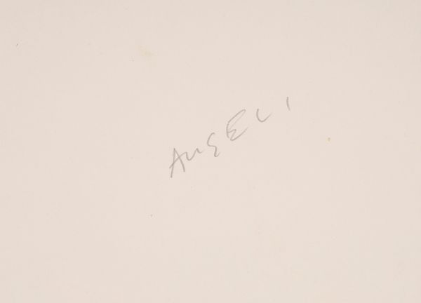 FRANCO ANGELI : Souvenir  - Asta Grafiche e Multipli del XX secolo - Associazione Nazionale - Case d'Asta italiane