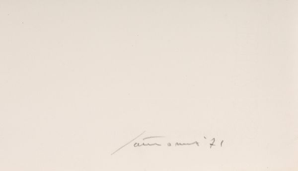 GIUSEPPE SANTOMASO : Senza titolo  - Asta Grafiche e Multipli del XX secolo - Associazione Nazionale - Case d'Asta italiane