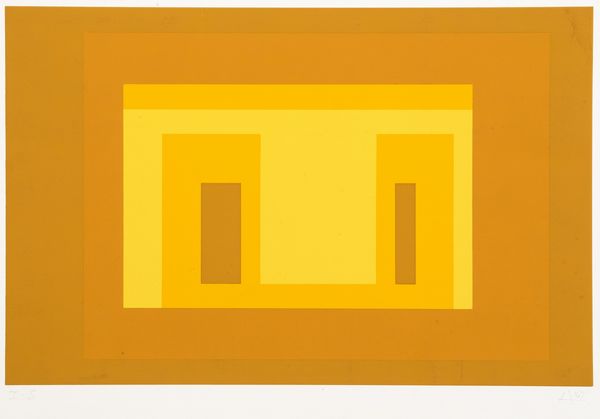 Josef Albers : Ten variants - variant X  - Asta Grafiche e Multipli del XX secolo - Associazione Nazionale - Case d'Asta italiane