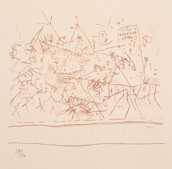 Alfred Otto Wolfgang Schulze Wols : Senza titolo  - Asta Grafiche e Multipli del XX secolo - Associazione Nazionale - Case d'Asta italiane