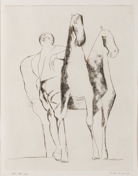 Marino Marini : Acrobazie  - Asta Grafiche e Multipli del XX secolo - Associazione Nazionale - Case d'Asta italiane