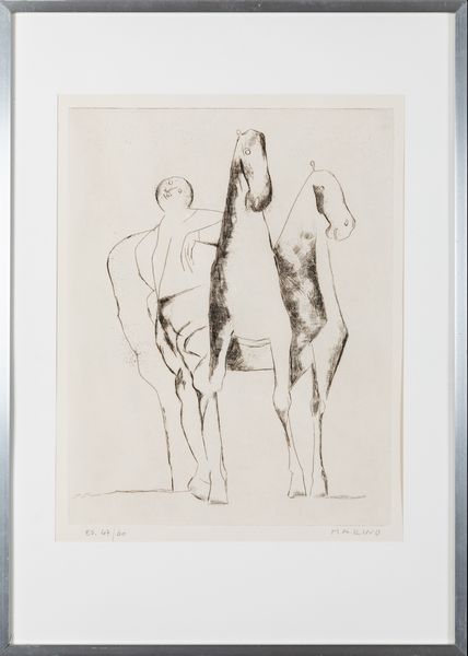 Marino Marini : Acrobazie  - Asta Grafiche e Multipli del XX secolo - Associazione Nazionale - Case d'Asta italiane