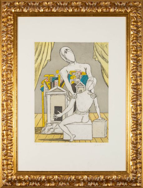 Giorgio de Chirico : Oreste e Pilade  - Asta Grafiche e Multipli del XX secolo - Associazione Nazionale - Case d'Asta italiane
