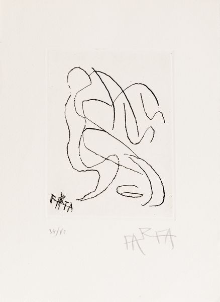 Consagra Pietro (1920-2005)<BR>Farfa (1879-1964)  - Asta Grafiche e Multipli del XX secolo - Associazione Nazionale - Case d'Asta italiane